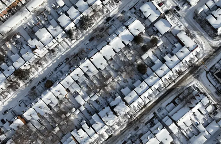 یخبندان در بازار مسکن؛ وقتی برف و بوران ترمز معاملات را کشید